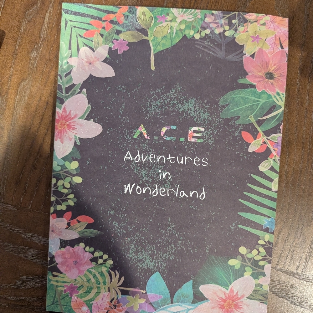 A.C.E Adventures in Wonderland Kpop Album With Standee And Photo Card- Rare